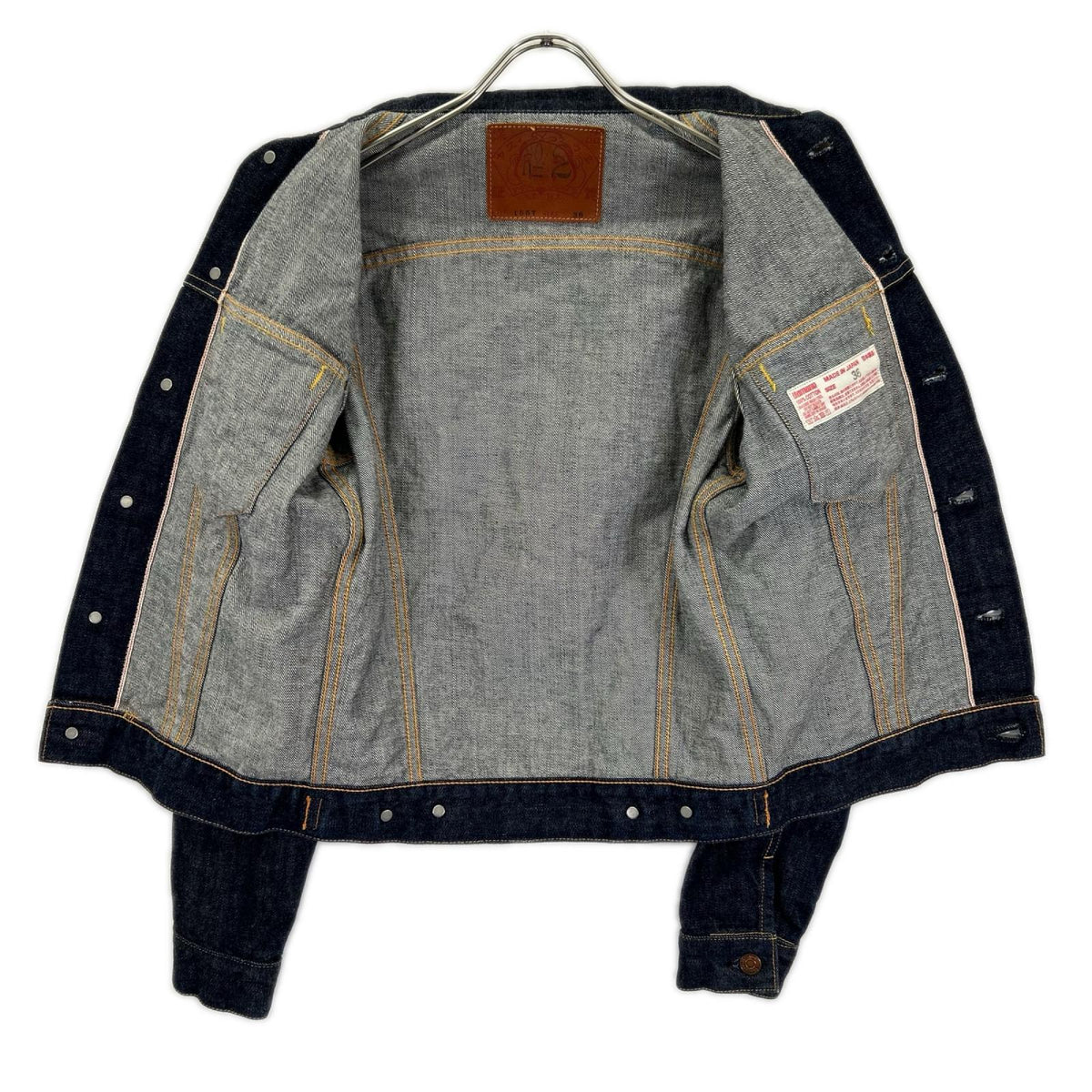 EVISU エヴィス インディゴ Lot.1557 No.2 サード デニムジャケット ジャケット