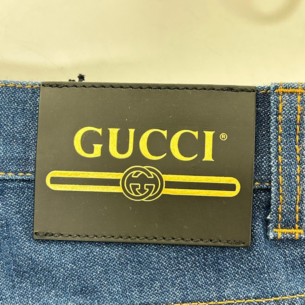 GUCCI グッチ 653001 XDBL9 インディゴ Eschatology フレアデニムパンツ ボトムス