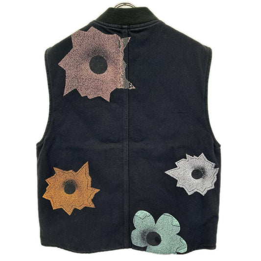 Supreme シュプリーム 22SS ブラック Nate Lowman Work Vest/フルジップ ベスト ベスト