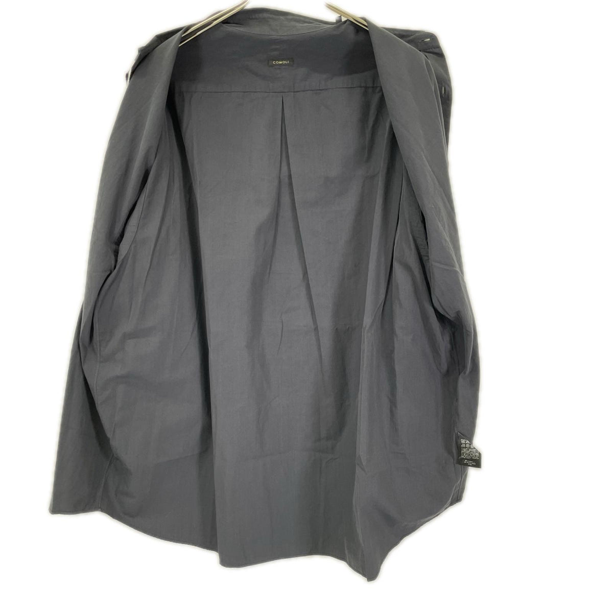 COMOLI コモリ 26AW E03-02001 ネイビー コモリシャツ トップス
