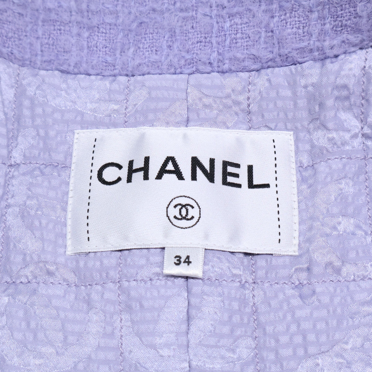 CHANEL シャネル 【美品/国内正規】21K P71766V63175 LOOK19 ココマークボタン ツイード ダブルブレストジャケット ジャケット