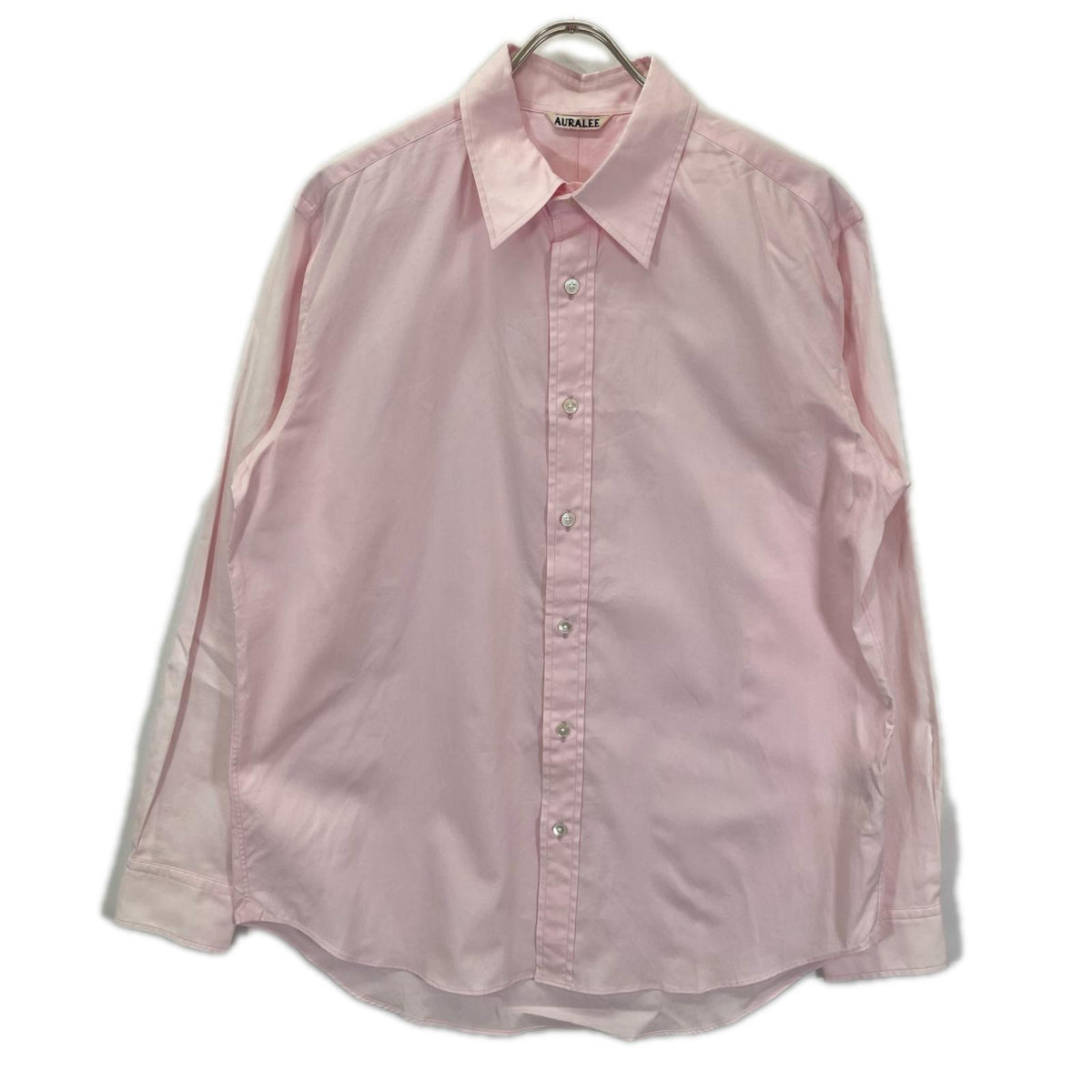 AURALEE オーラリー 25AW A25AS01FO ピンク FINX OX CHAMBRAY SHIRT/ボタンシャツ トップス