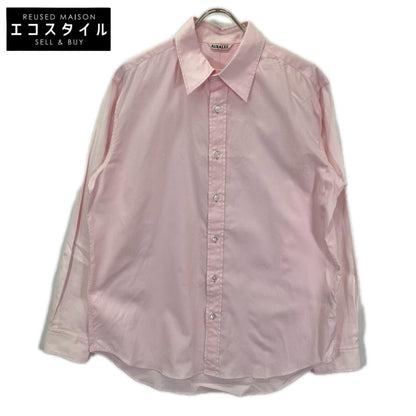 AURALEE オーラリー 25AW A25AS01FO ピンク FINX OX CHAMBRAY SHIRT/ボタンシャツ トップス