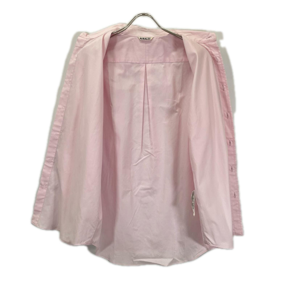 AURALEE オーラリー 25AW A25AS01FO ピンク FINX OX CHAMBRAY SHIRT/ボタンシャツ トップス