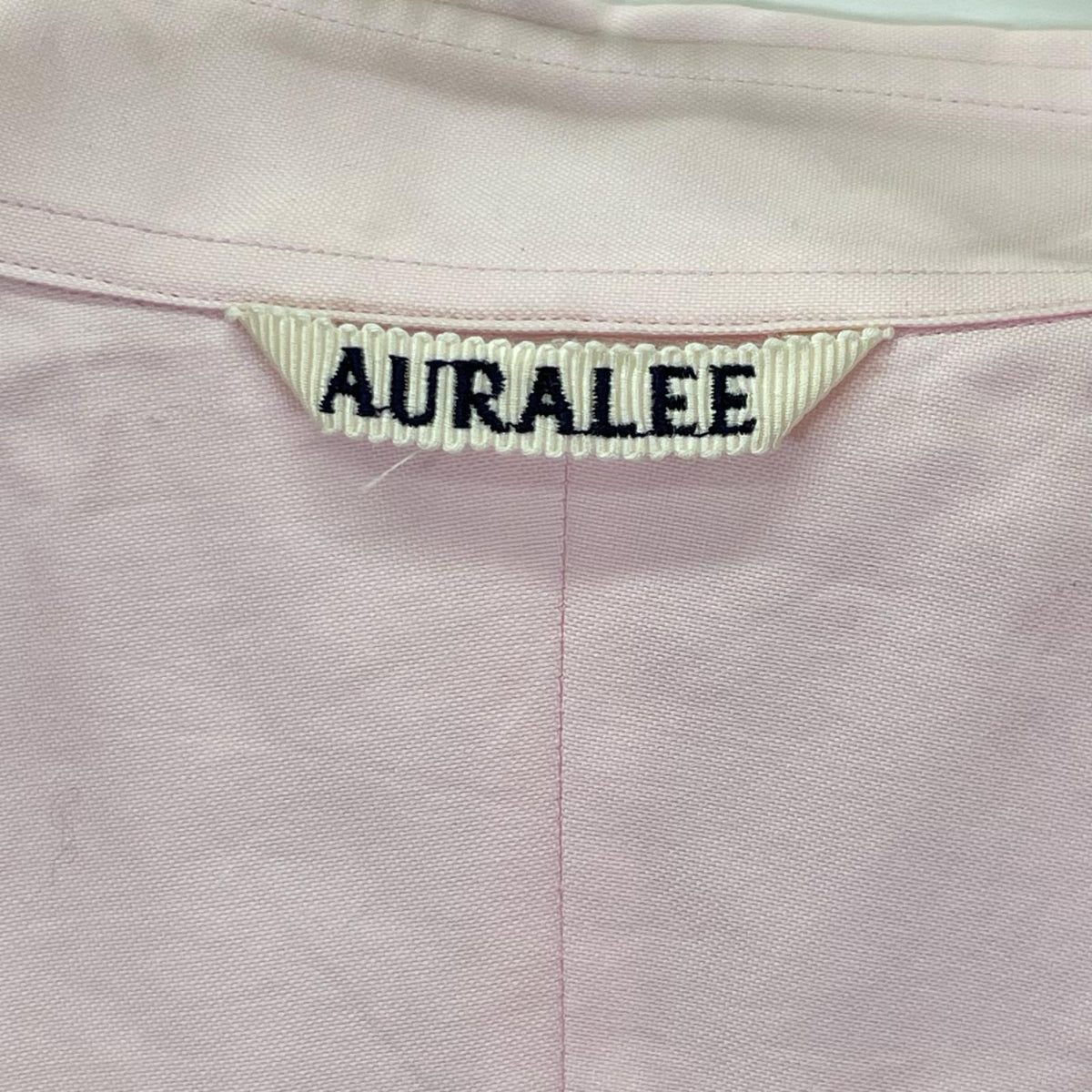 AURALEE オーラリー 25AW A25AS01FO ピンク FINX OX CHAMBRAY SHIRT/ボタンシャツ トップス