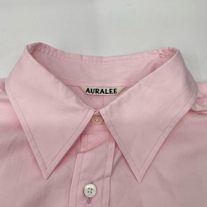 AURALEE オーラリー 25AW A25AS01FO ピンク FINX OX CHAMBRAY SHIRT/ボタンシャツ トップス