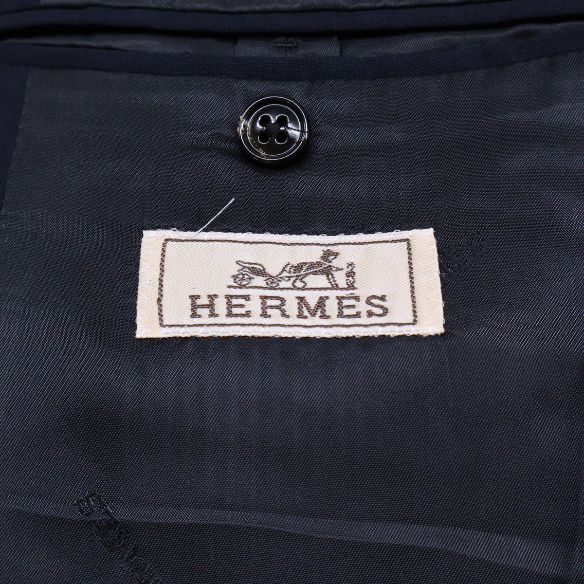 HERMES エルメス 【美品】G9200P エクスリブリスボタン ノッチドラペル テーラードジャケット ジャケット
