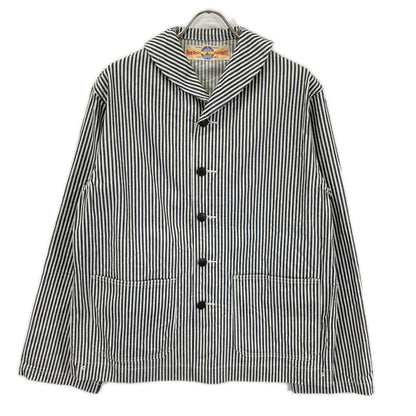 THE REAL MCCOY'S ザリアルマッコイズ MJ26004 NXSX60826 ホワイト×ネイビー U.S. NAVY STRIPED DUNGAREE JUMPER ジャケット