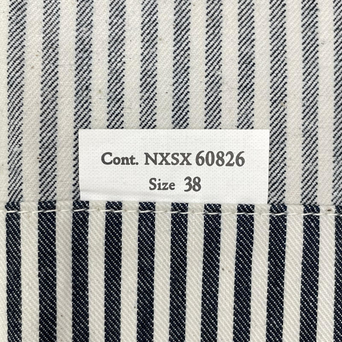 THE REAL MCCOY'S ザリアルマッコイズ MJ26004 NXSX60826 ホワイト×ネイビー U.S. NAVY STRIPED DUNGAREE JUMPER ジャケット