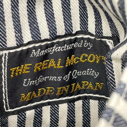 THE REAL MCCOY'S ザリアルマッコイズ MJ26004 NXSX60826 ホワイト×ネイビー U.S. NAVY STRIPED DUNGAREE JUMPER ジャケット