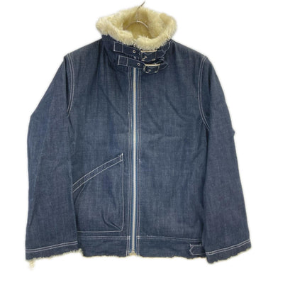 stussy ステューシー インディゴ デニム インナーボア B-3フライトジャケット ジャケット