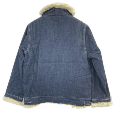 stussy ステューシー インディゴ デニム インナーボア B-3フライトジャケット ジャケット