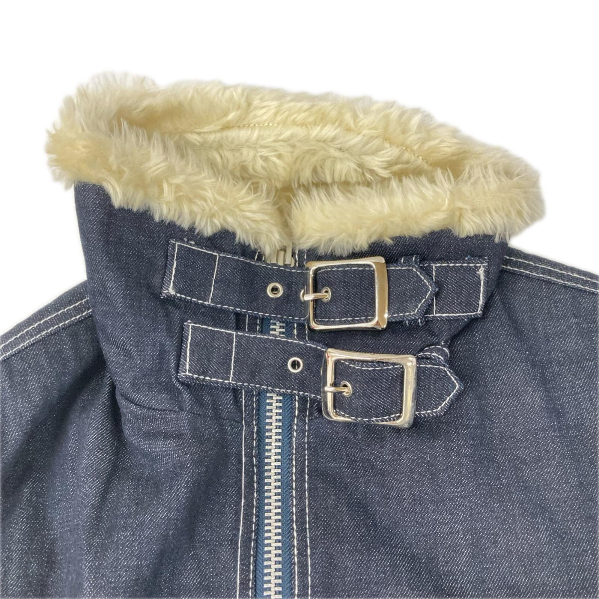stussy ステューシー インディゴ デニム インナーボア B-3フライトジャケット ジャケット