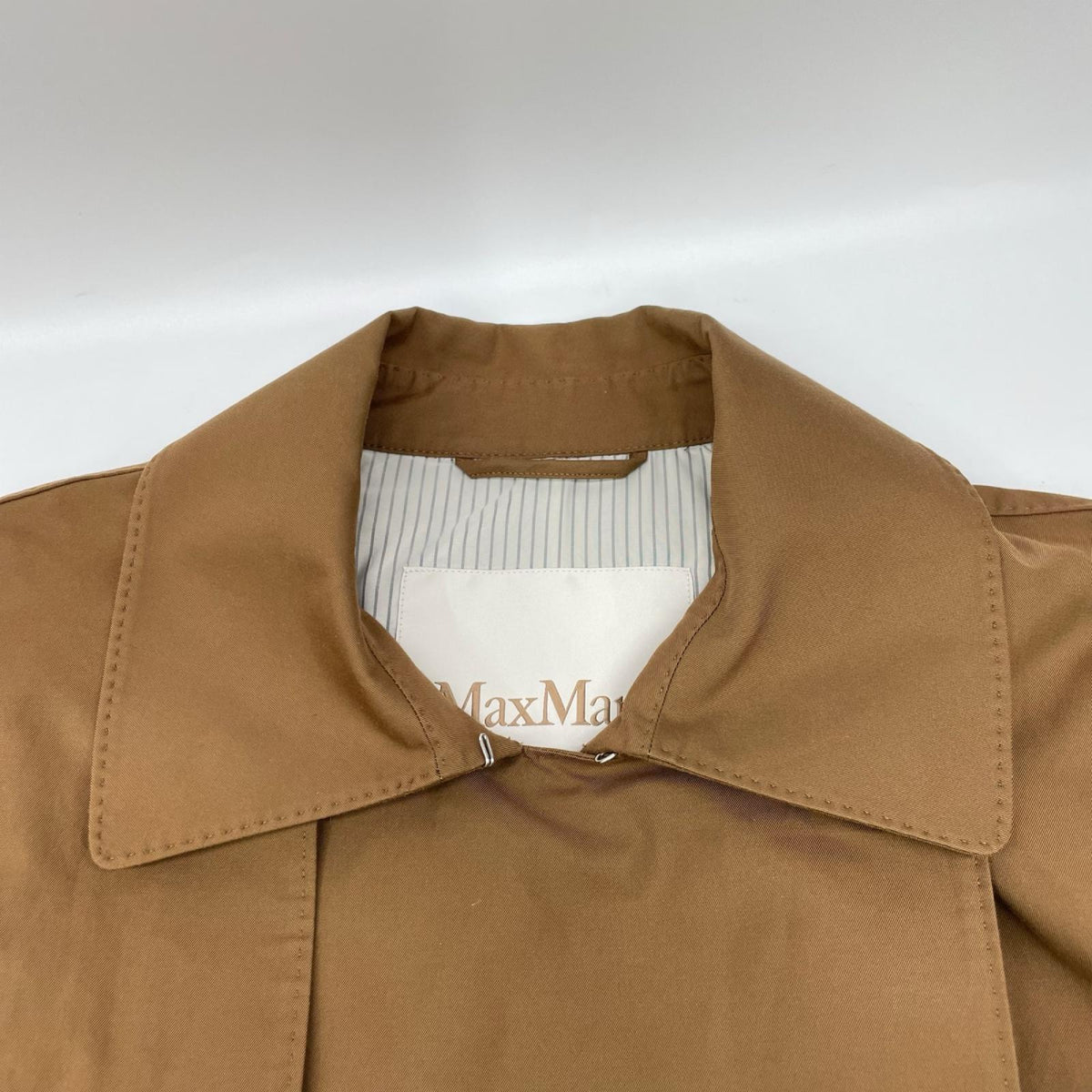 Max Mara マックスマーラ 【THE CUBE】ブラウン MTCZENO/ゼノ ショートトレンチコート コート
