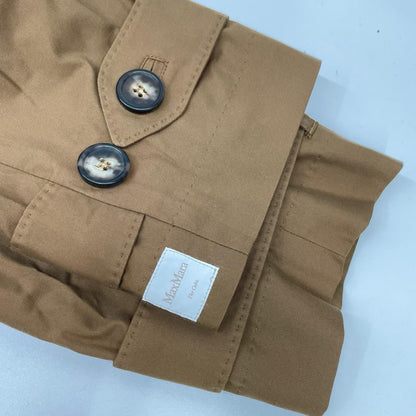 Max Mara マックスマーラ 【THE CUBE】ブラウン MTCZENO/ゼノ ショートトレンチコート コート