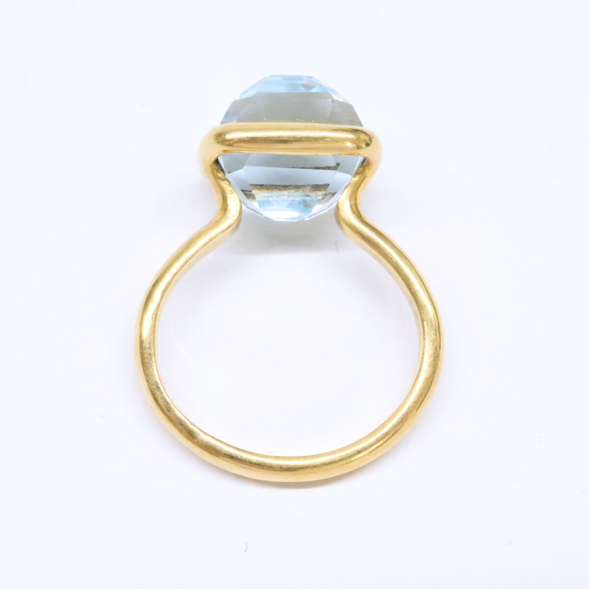 Marie-Helene de Taillac マリーエレーヌドゥタイヤック 初期 22K アクアマリン プリンセス リング 指輪