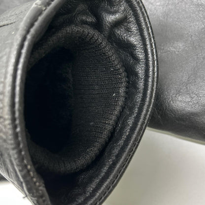 HORN WORKS ホーンワークス ブラック バッファローレザー N-1 デッキジャケット ジャケット
