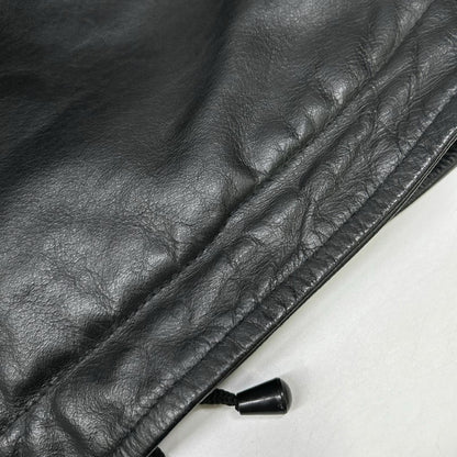 HORN WORKS ホーンワークス ブラック バッファローレザー N-1 デッキジャケット ジャケット