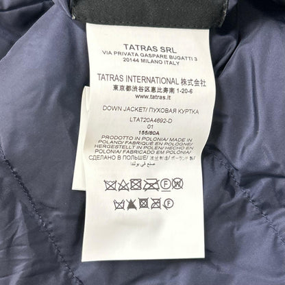 TATRAS タトラス LTAT20A4692-D ネイビー MALE マーレ ポンチョ型 リバーシブル ダウンジャケット ジャケット