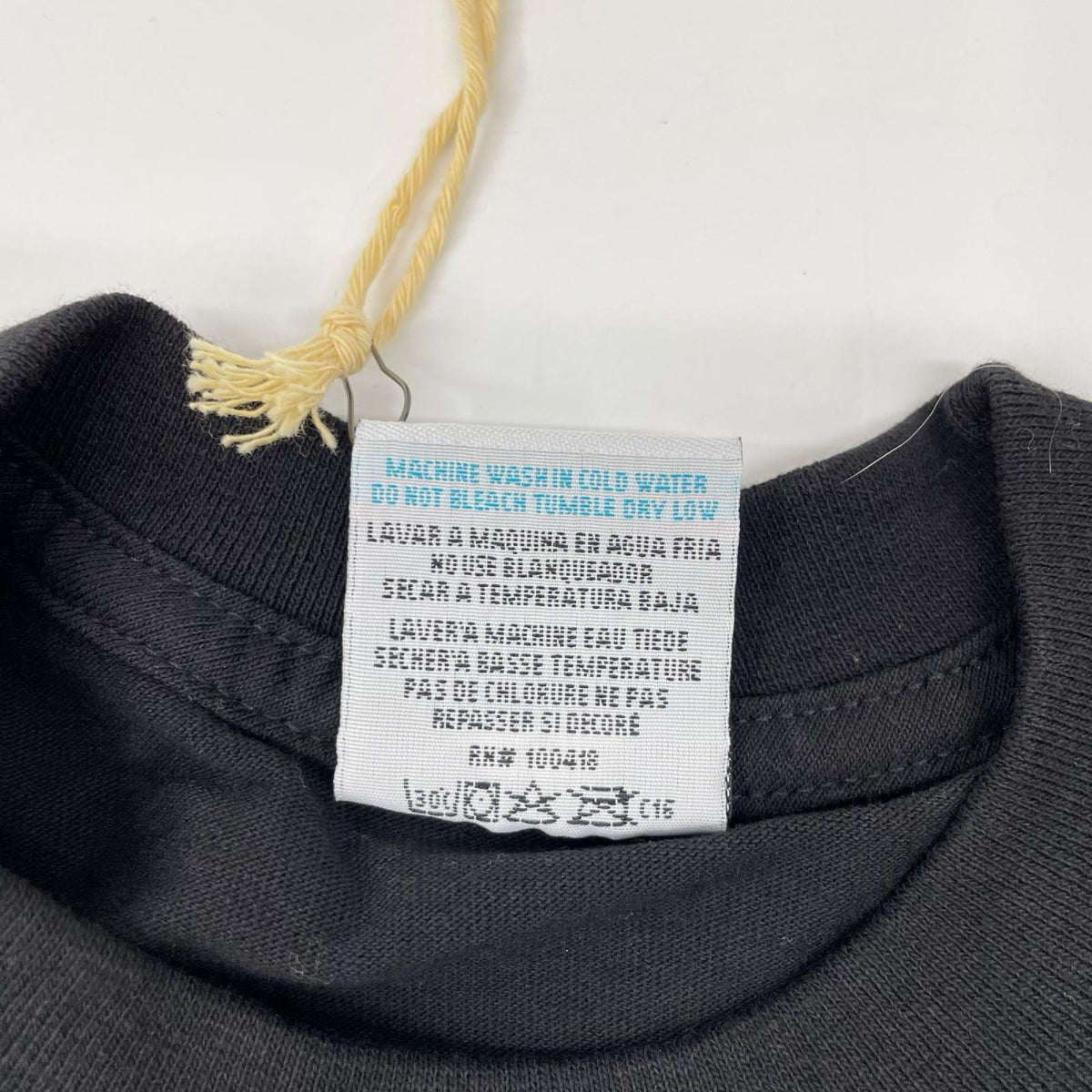 TENDERLOIN テンダーロイン ×PRO CLUB ブラック×ホワイト コットン ボルネオスカル/フランケンフェイス プリントカットソー トップス