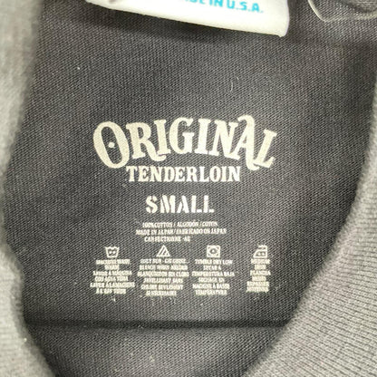 TENDERLOIN テンダーロイン ×PRO CLUB ブラック×ホワイト コットン ボルネオスカル/フランケンフェイス プリントカットソー トップス