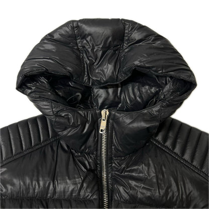 PRADA プラダ SGA654 ブラック トライアングルロゴプレート フーディダウンジャケット ジャケット