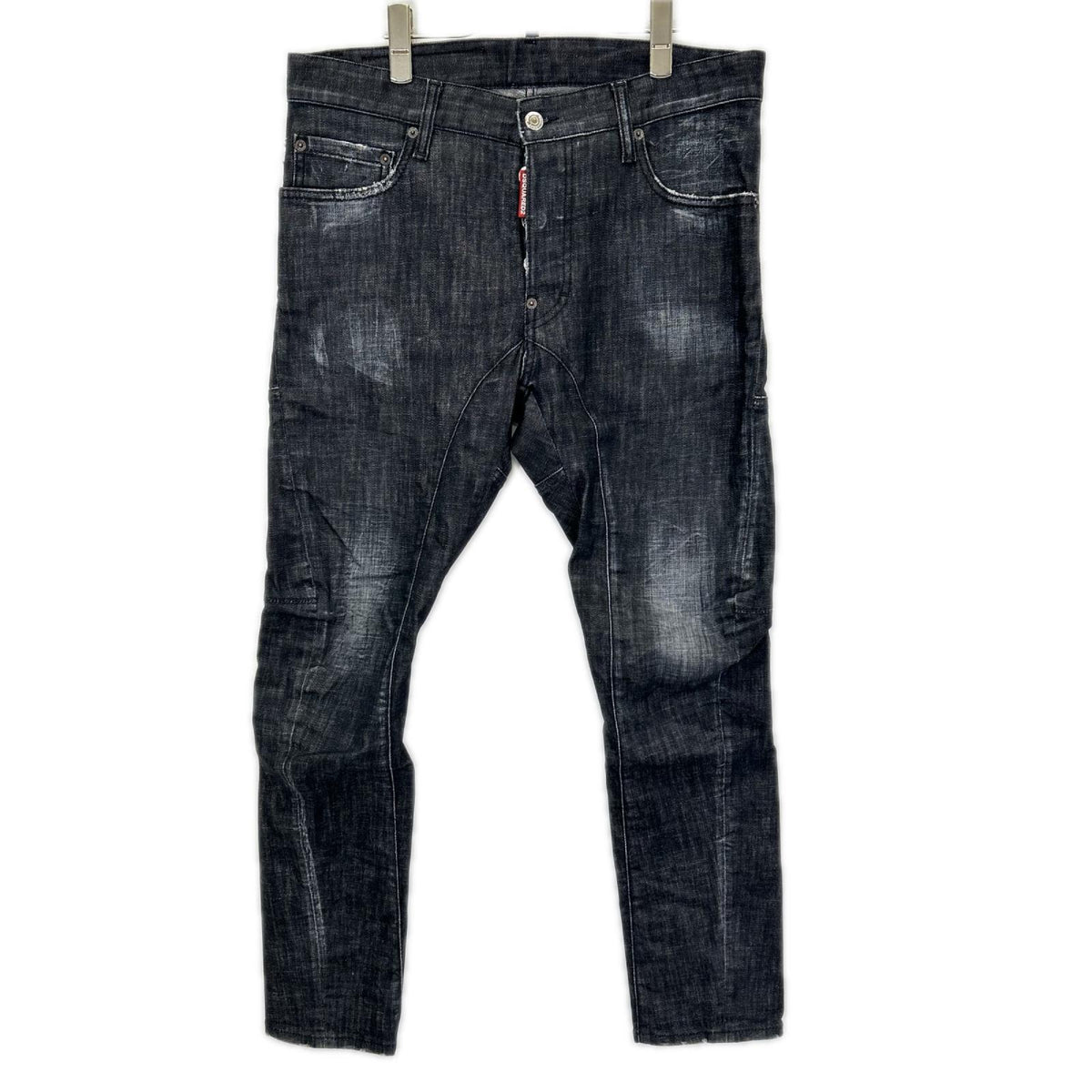 DSQUARED2 ディースクエアード 23年製 S74LB1226 ブラック ボタンフライ TIDY BIKER JEANデニムパンツ ボトムス