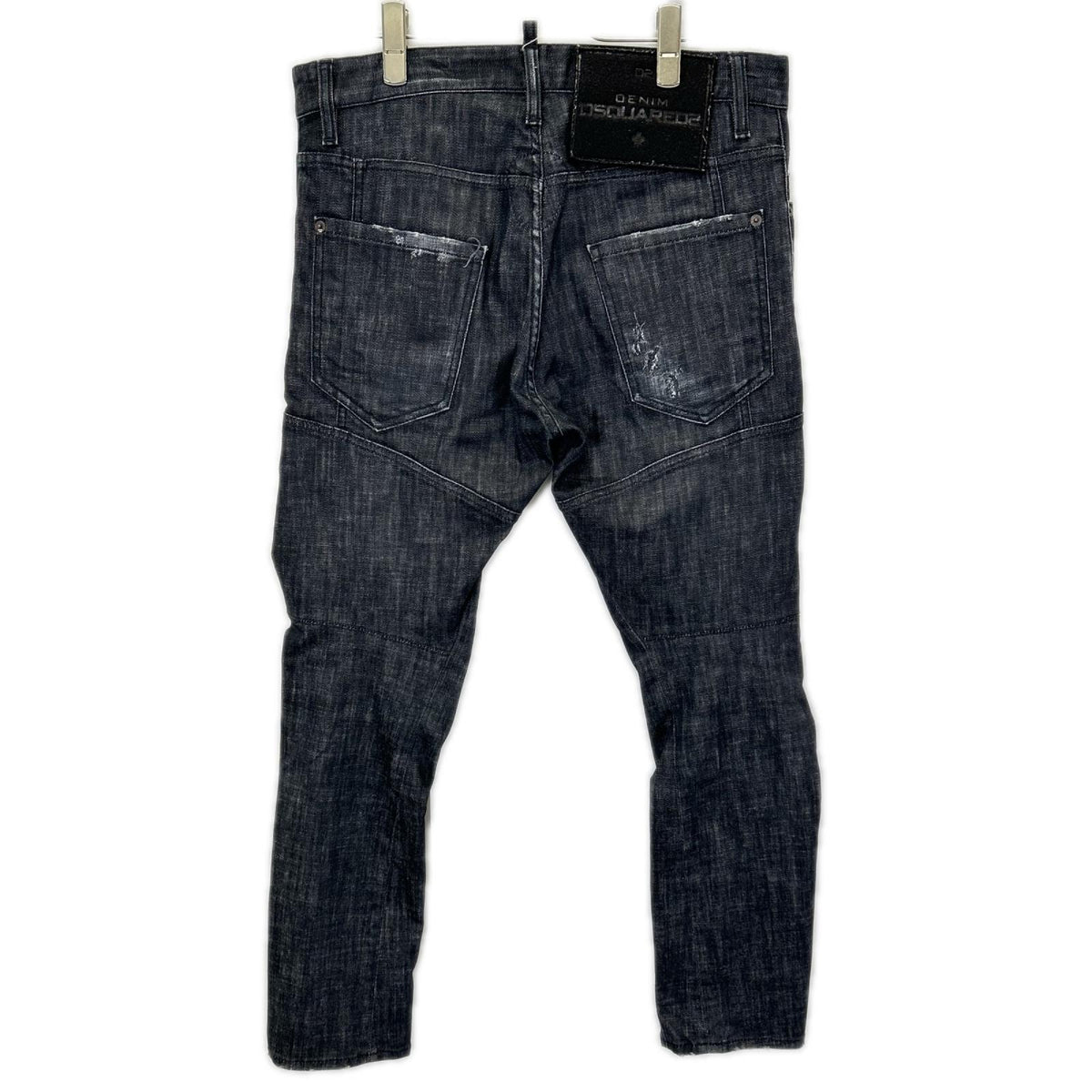 DSQUARED2 ディースクエアード 23年製 S74LB1226 ブラック ボタンフライ TIDY BIKER JEANデニムパンツ ボトムス
