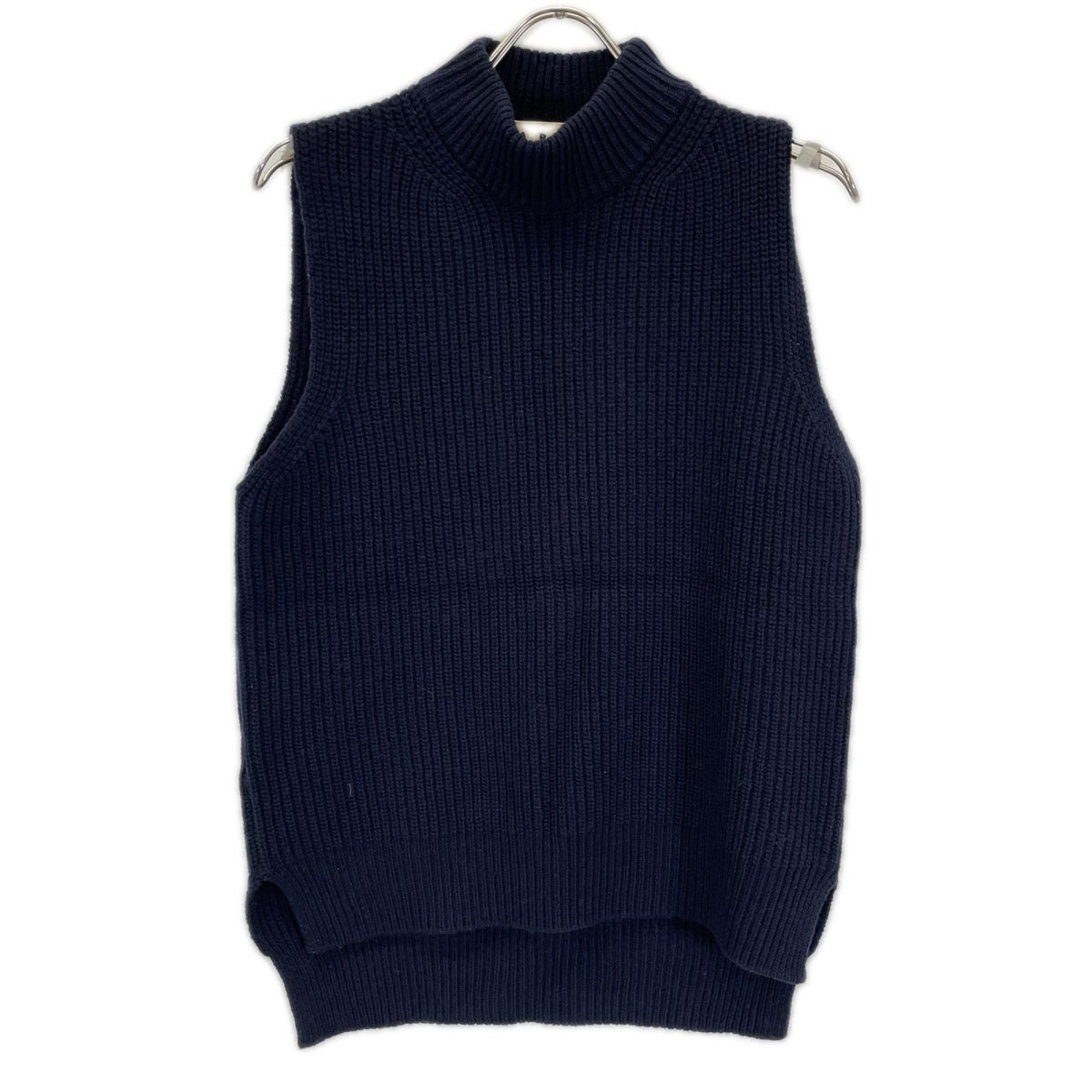 MARNI マルニ DVMG0009A0 ネイビー ウール ローゲージモックネックニットベスト ベスト