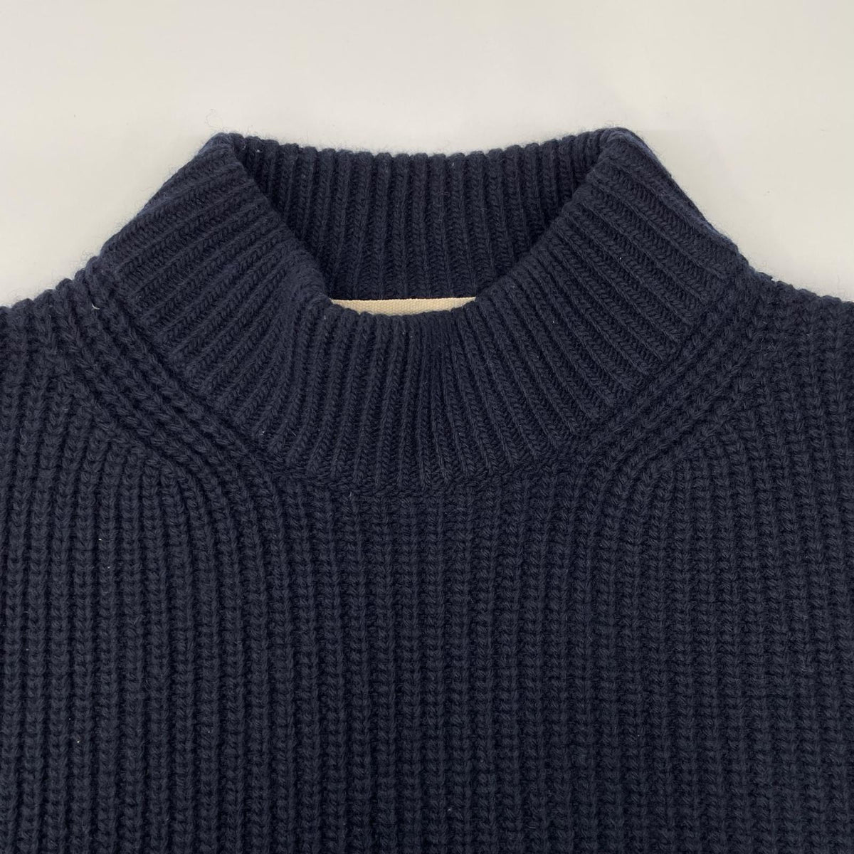 MARNI マルニ DVMG0009A0 ネイビー ウール ローゲージモックネックニットベスト ベスト