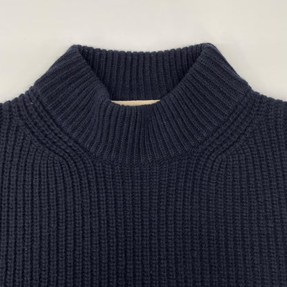 MARNI マルニ DVMG0009A0 ネイビー ウール ローゲージモックネックニットベスト ベスト