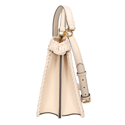 FENDI フェンディ Peekaboo ISeeU ピーカブー スモール アイシーユー インターレース レザーブレード 2WAY ハンドバッグ