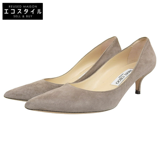 Suede AZA Pointed-Toe Pumps Shoes Women's Gray 36 1/2 Shoes 36 1/2 Women's