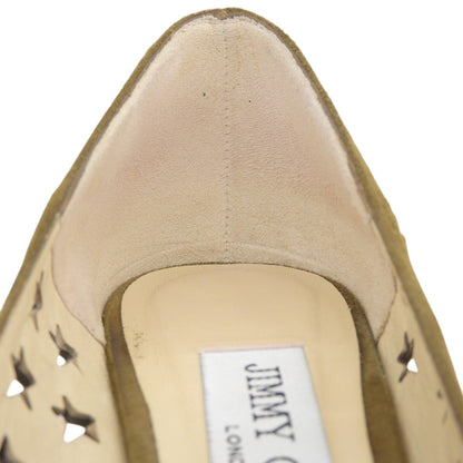 Suede ROMY Star Pumps Khaki 36 Women's Shoes