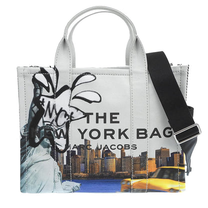 MARC JACOBS マーク ジェイコブス 美品 THE MEDIUM CITY TOTE トートバッグ レディース グレー系 トートバッグ