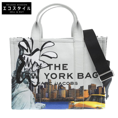 MARC JACOBS マーク ジェイコブス 美品 THE MEDIUM CITY TOTE トートバッグ レディース グレー系 トートバッグ