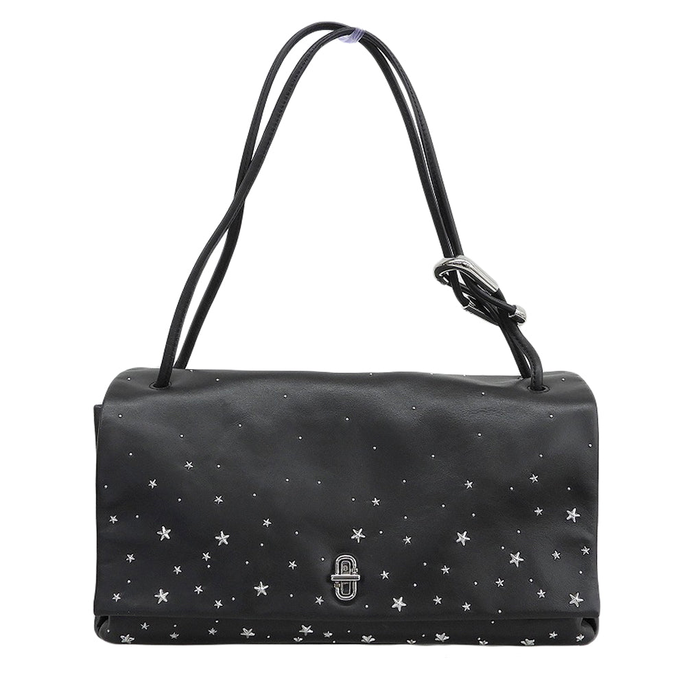 MARC JACOBS マーク ジェイコブス 美品 スタースタッズ デュアルバッグ ショルダーバッグ レディース 黒 ブラック ショルダーバッグ