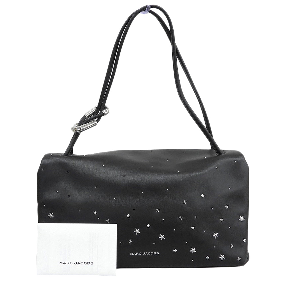 MARC JACOBS マーク ジェイコブス 美品 スタースタッズ デュアルバッグ ショルダーバッグ レディース 黒 ブラック ショルダーバッグ