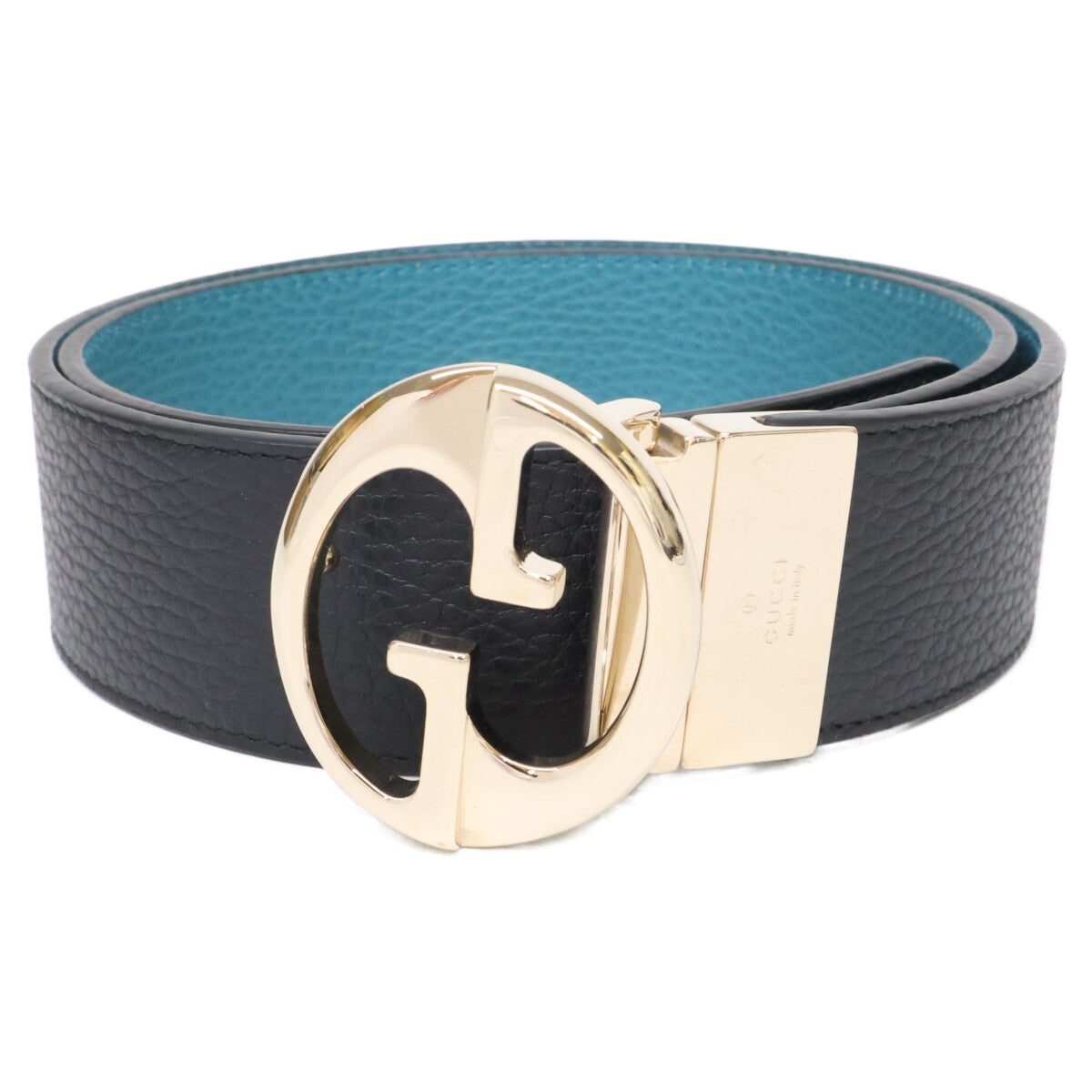 GUCCI グッチ 450000 CAO2G GGバックル リバーシブル レザー ベルト