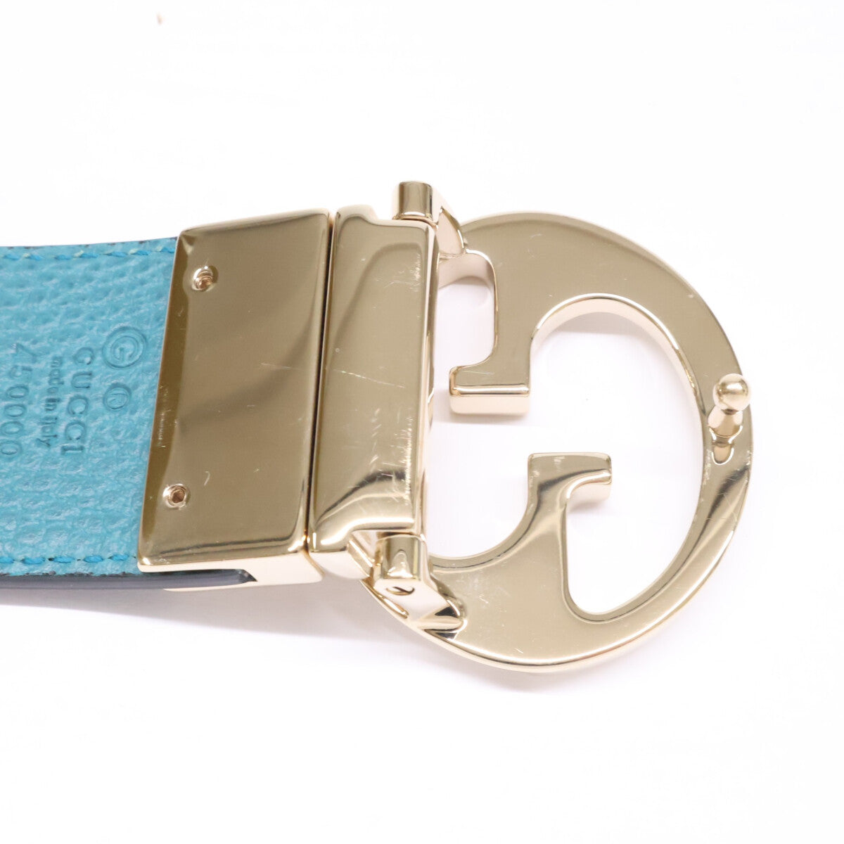 GUCCI グッチ 450000 CAO2G GGバックル リバーシブル レザー ベルト