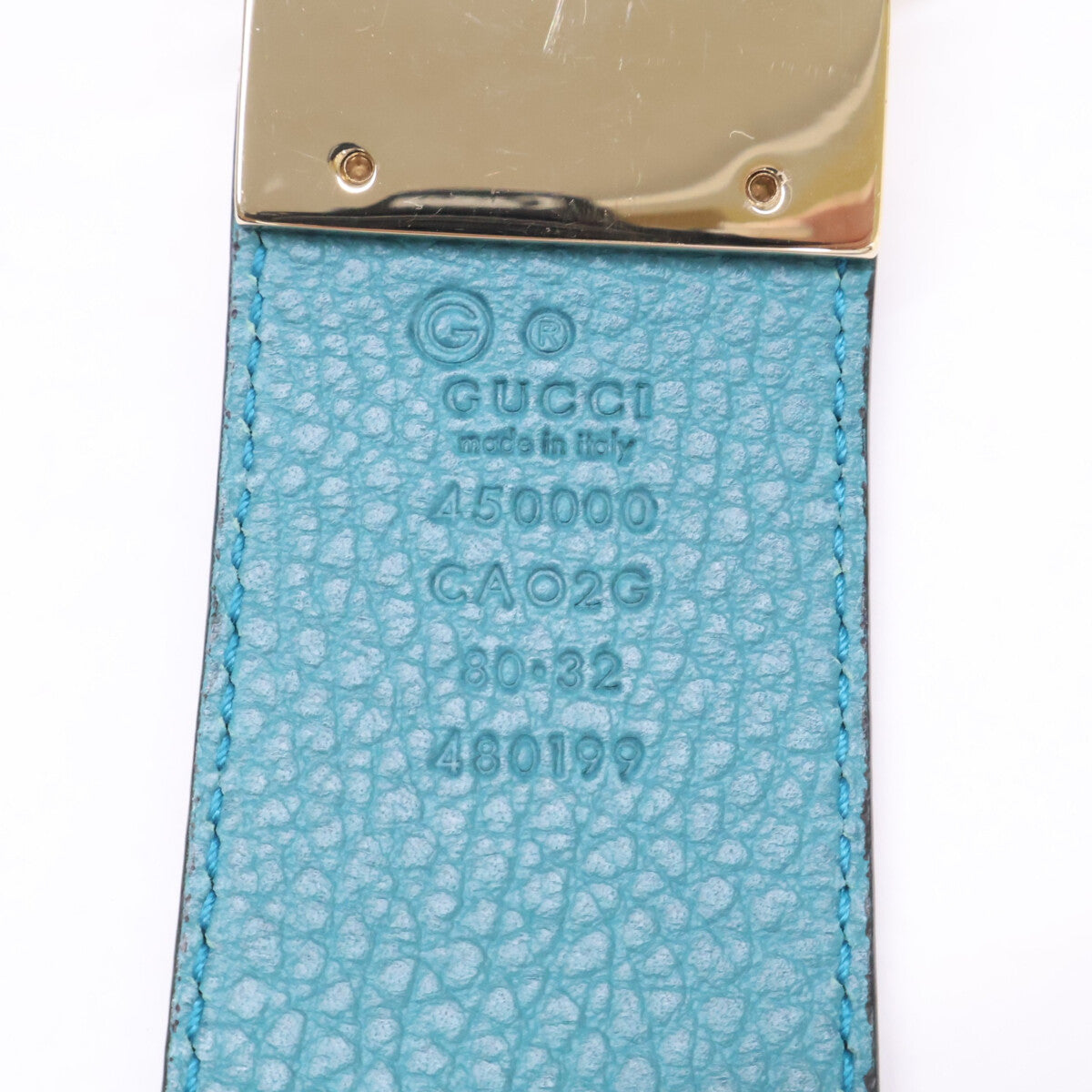 GUCCI グッチ 450000 CAO2G GGバックル リバーシブル レザー ベルト