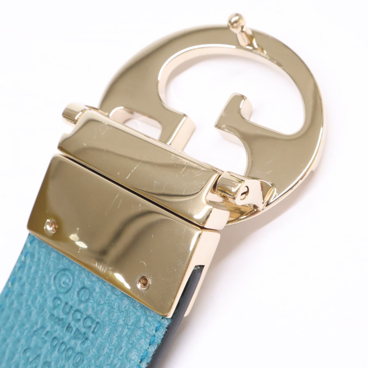 GUCCI グッチ 450000 CAO2G GGバックル リバーシブル レザー ベルト