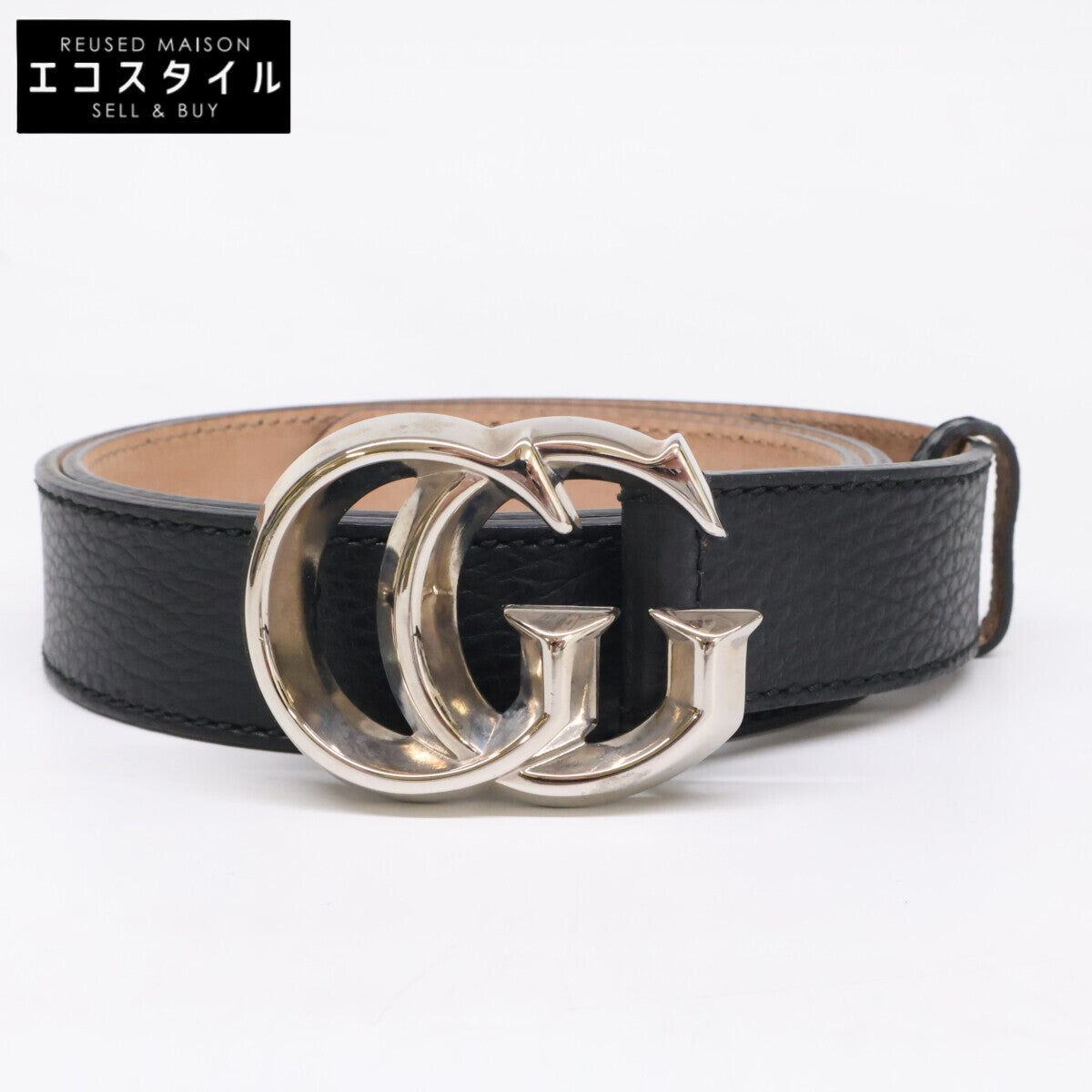 GUCCI グッチ 362734 CAO0X GGバックル レザー ベルト