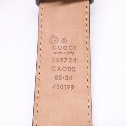 GUCCI グッチ 362734 CAO0X GGバックル レザー ベルト