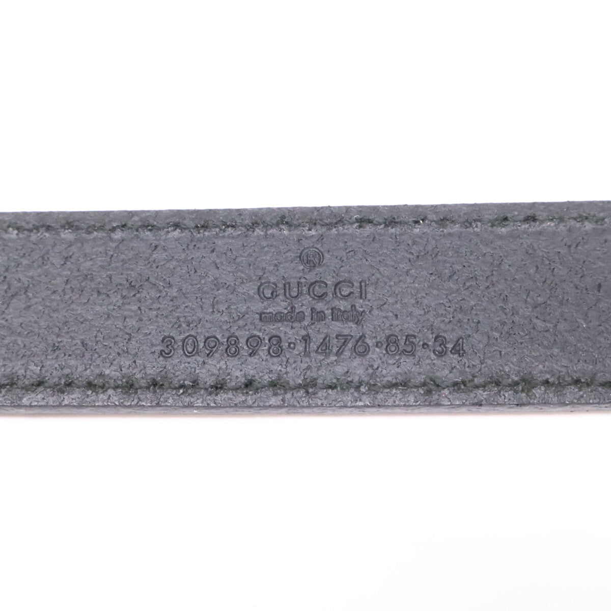 GUCCI グッチ 【美品】309898 1476 ホースビット レザー ベルト