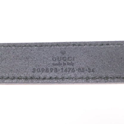 GUCCI グッチ 【美品】309898 1476 ホースビット レザー ベルト