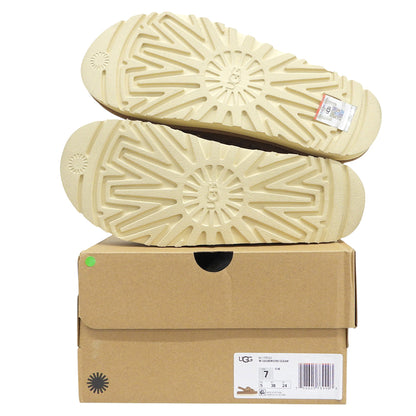 UGG アグ 新品同様 ゴールデンスター グリーム スエード サンダル シューズ レディース ブラウン 24cm 1175122 シューズ