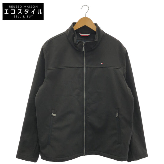 TOMMYHILFIGER トミーヒルフィガー 155AP287 ブラック スタンドカラー ジャケット トップス
