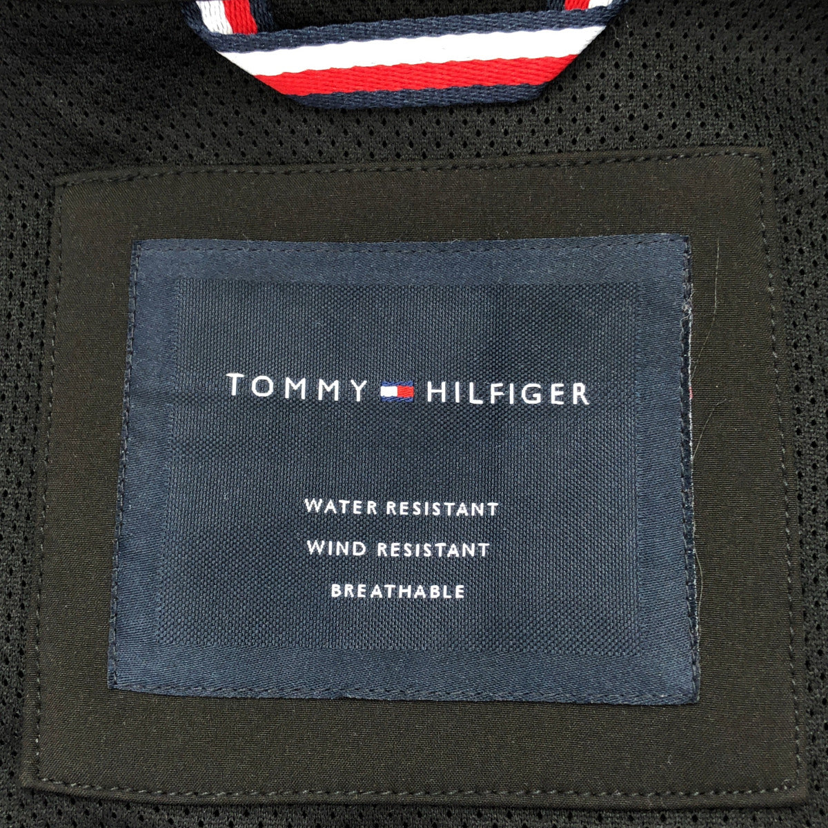 TOMMYHILFIGER トミーヒルフィガー 155AP287 ブラック スタンドカラー ジャケット トップス