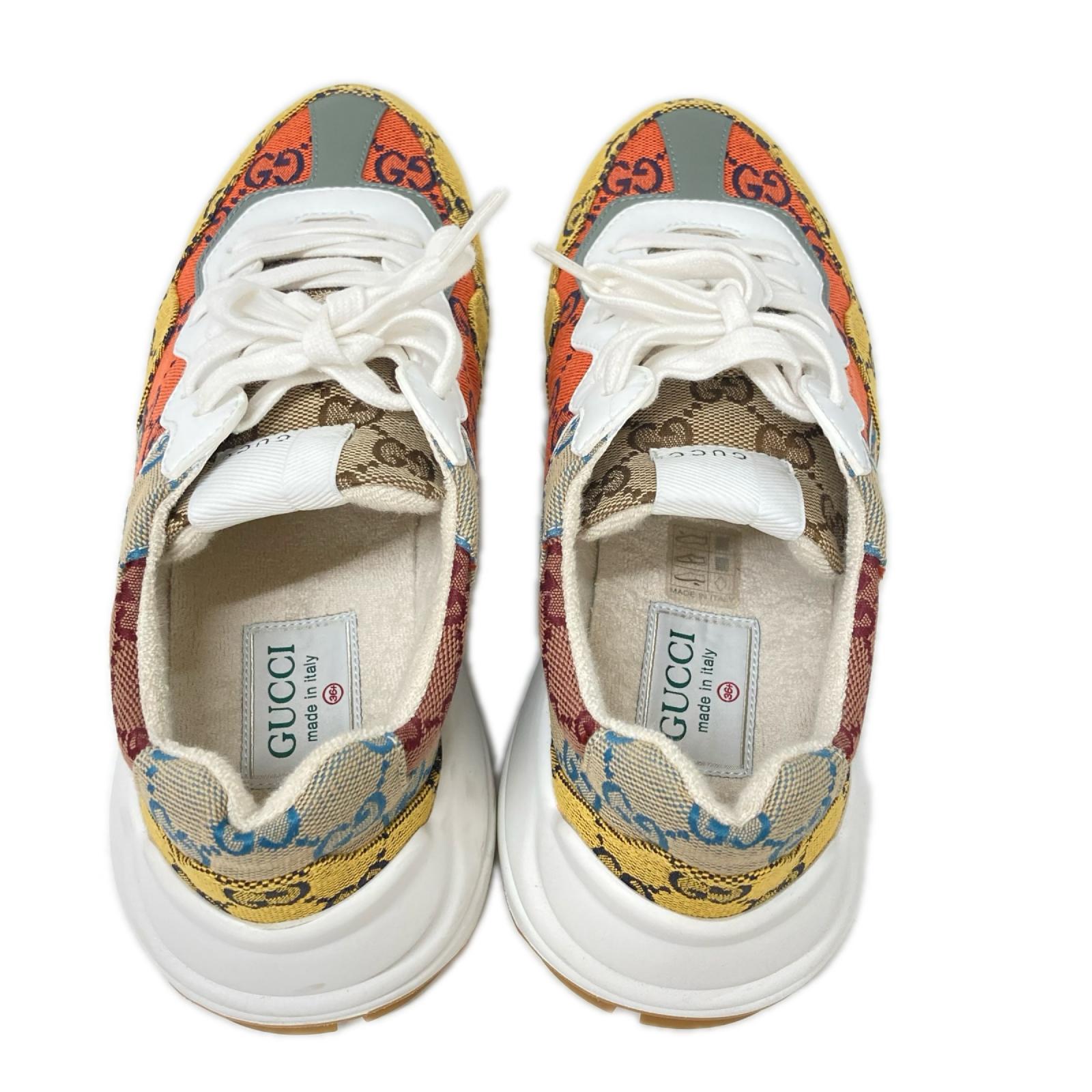 GUCCI グッチ 619891 GG RHYTON ライトン GGキャンバス スニーカー シューズ